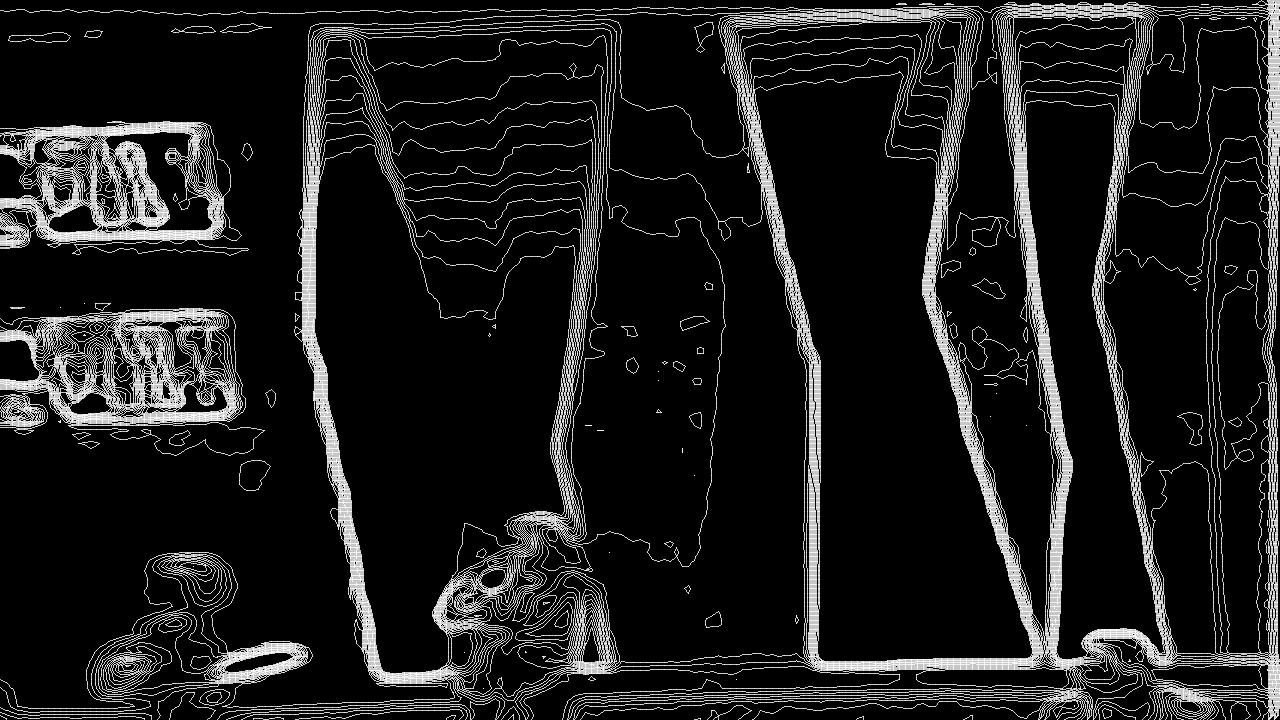 Thresholds realtime isoline visualization
