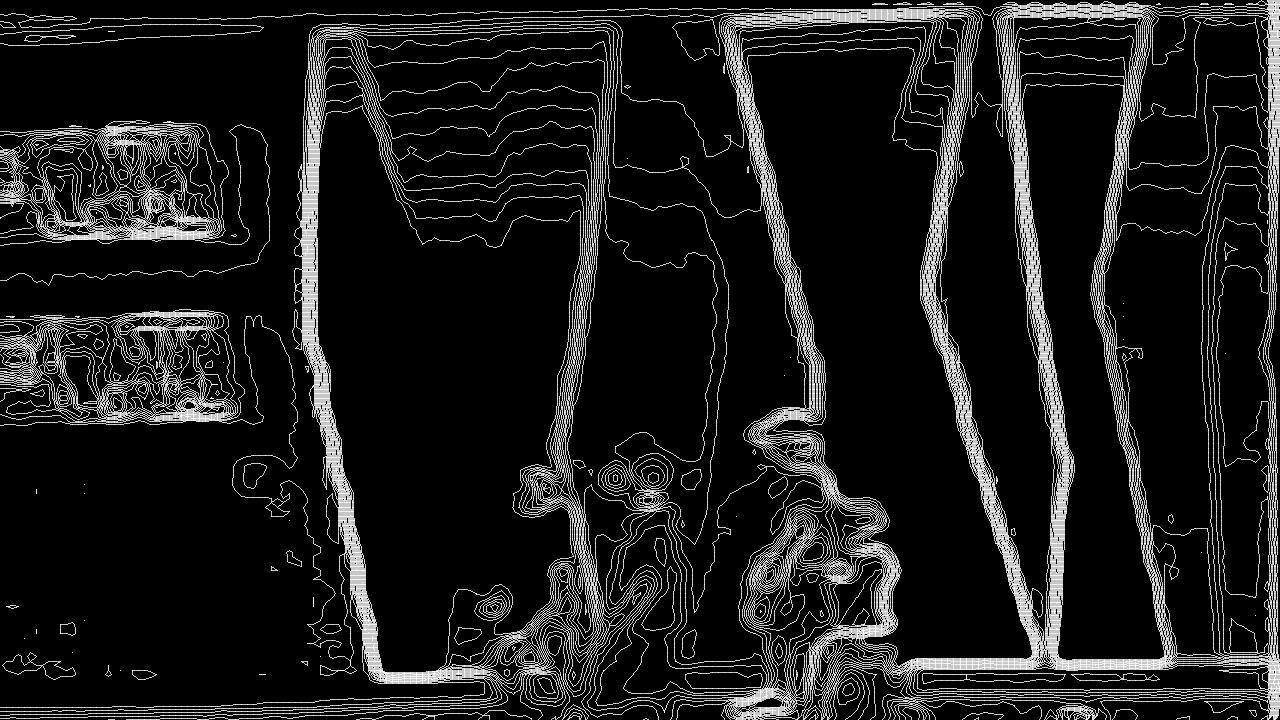 Thresholds realtime isoline visualization
