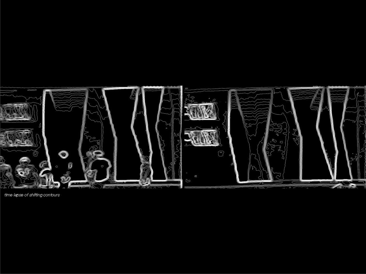 Thresholds realtime isoline visualization