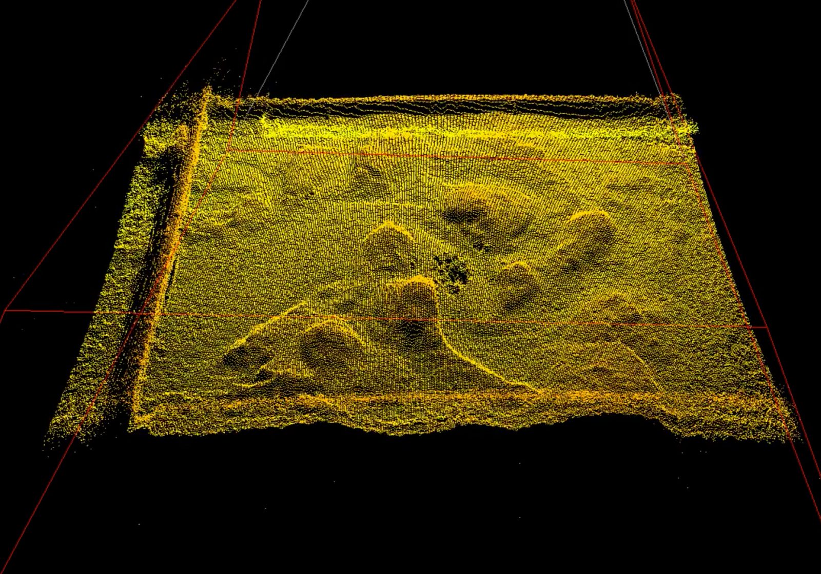 Responsive Environments and Artifacts Lab geomorphology realtime point cloud