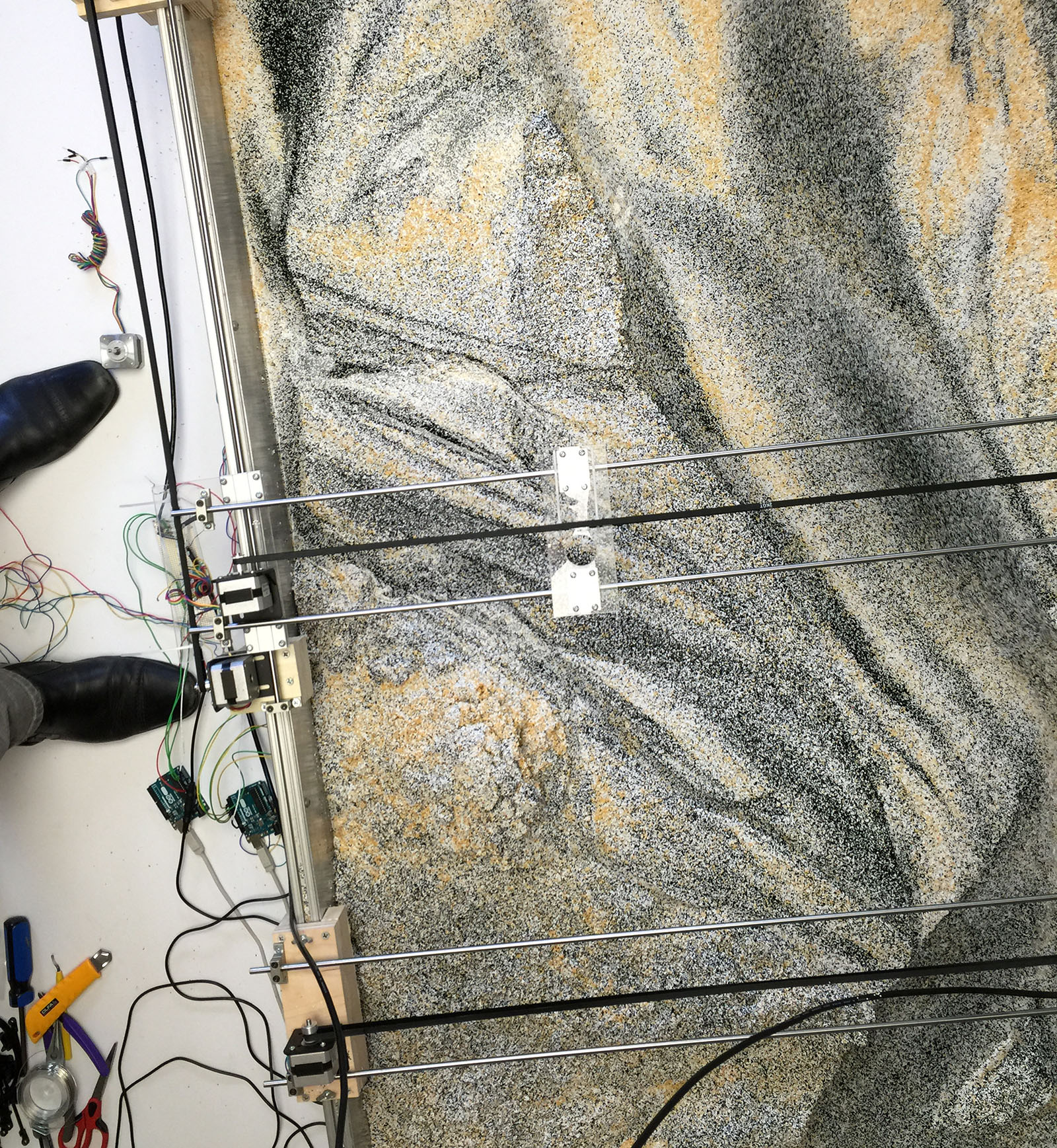Figure 08_07 — Responsive Environments and Artifacts Lab Geomorphology Model | Bradley Cantrell